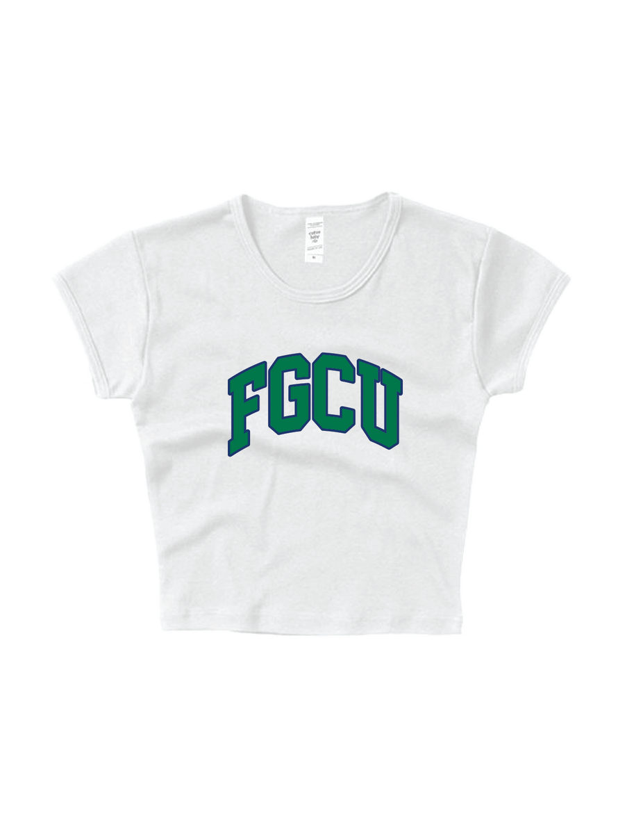 Florida Gulf Coast University Block Letter Baby Tee