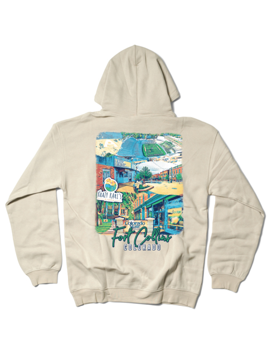 Colorado State Landmark Hoodie - Main Image
