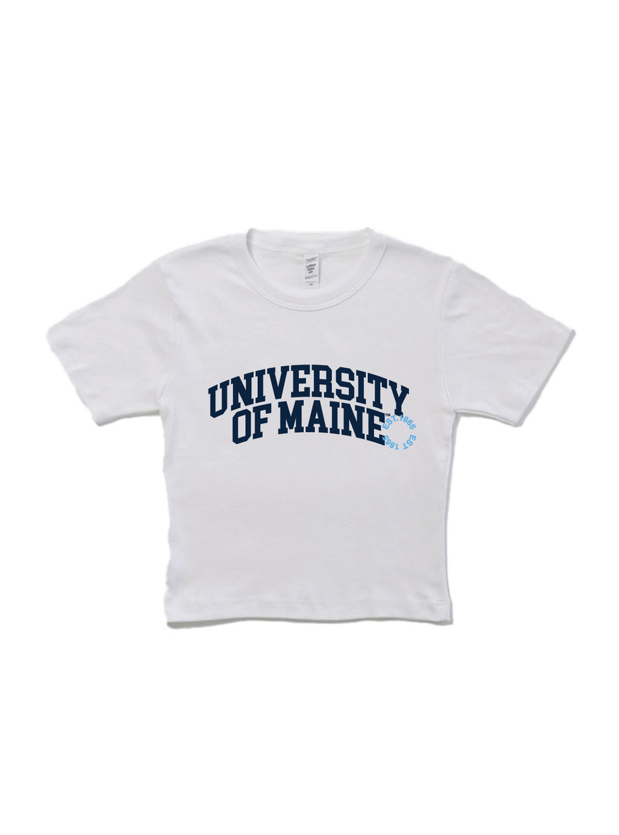University of Maine Varsity Baby Tee - Main Image