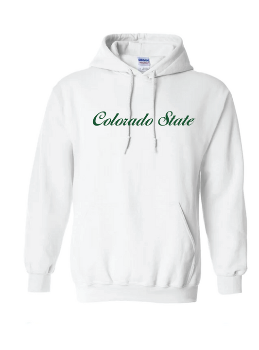 Colorado State University Script Hoodie