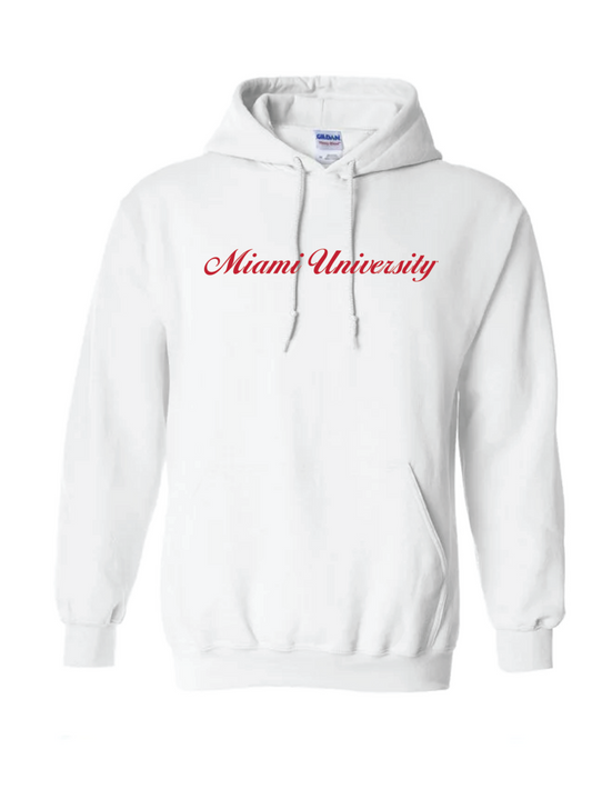 Miami University Script Hoodie