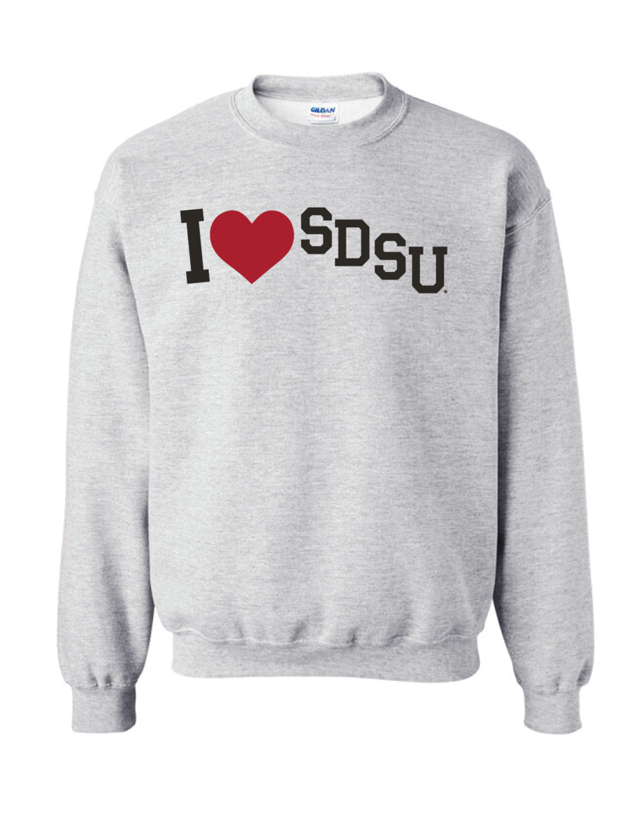 San Diego State University Love Crewneck
