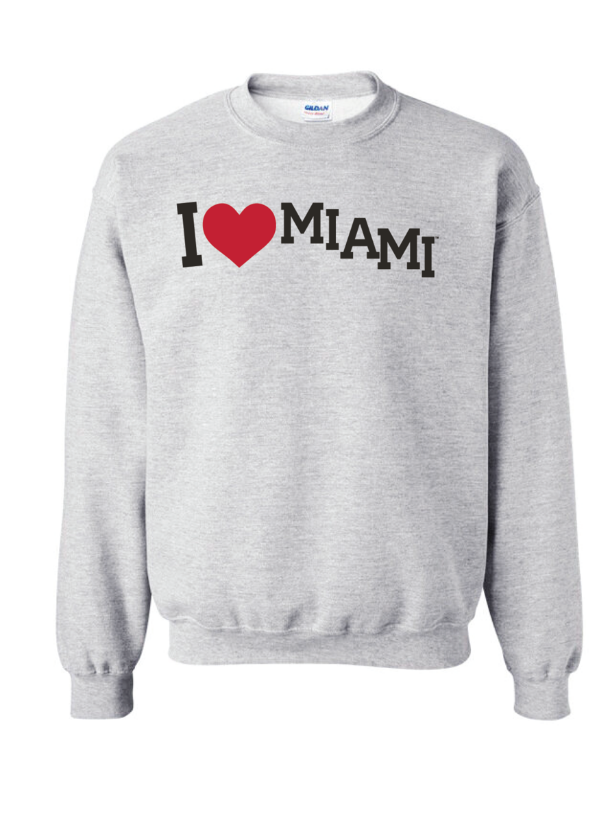 Miami University Love Crewneck
