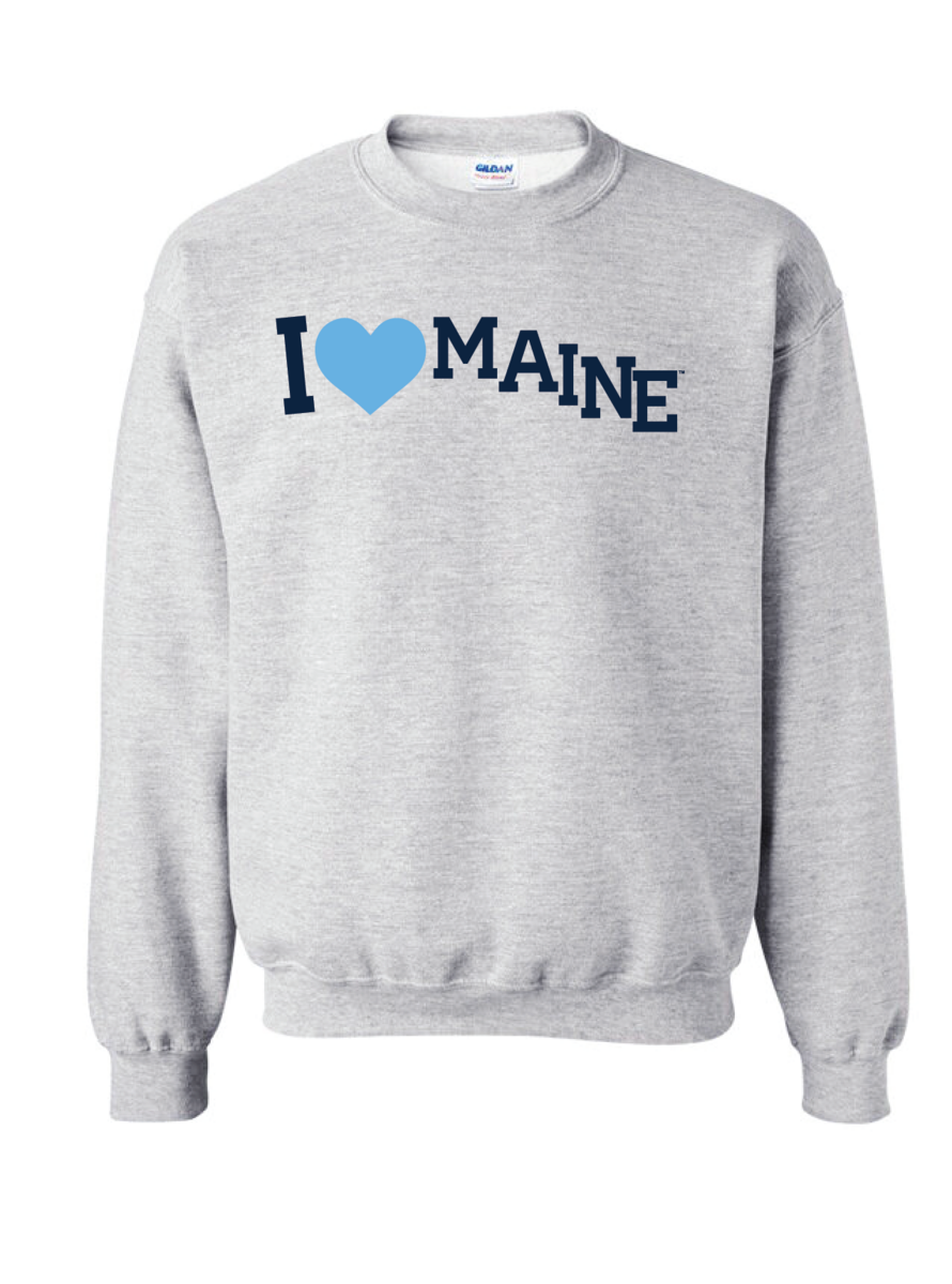 University of Maine Love Crewneck