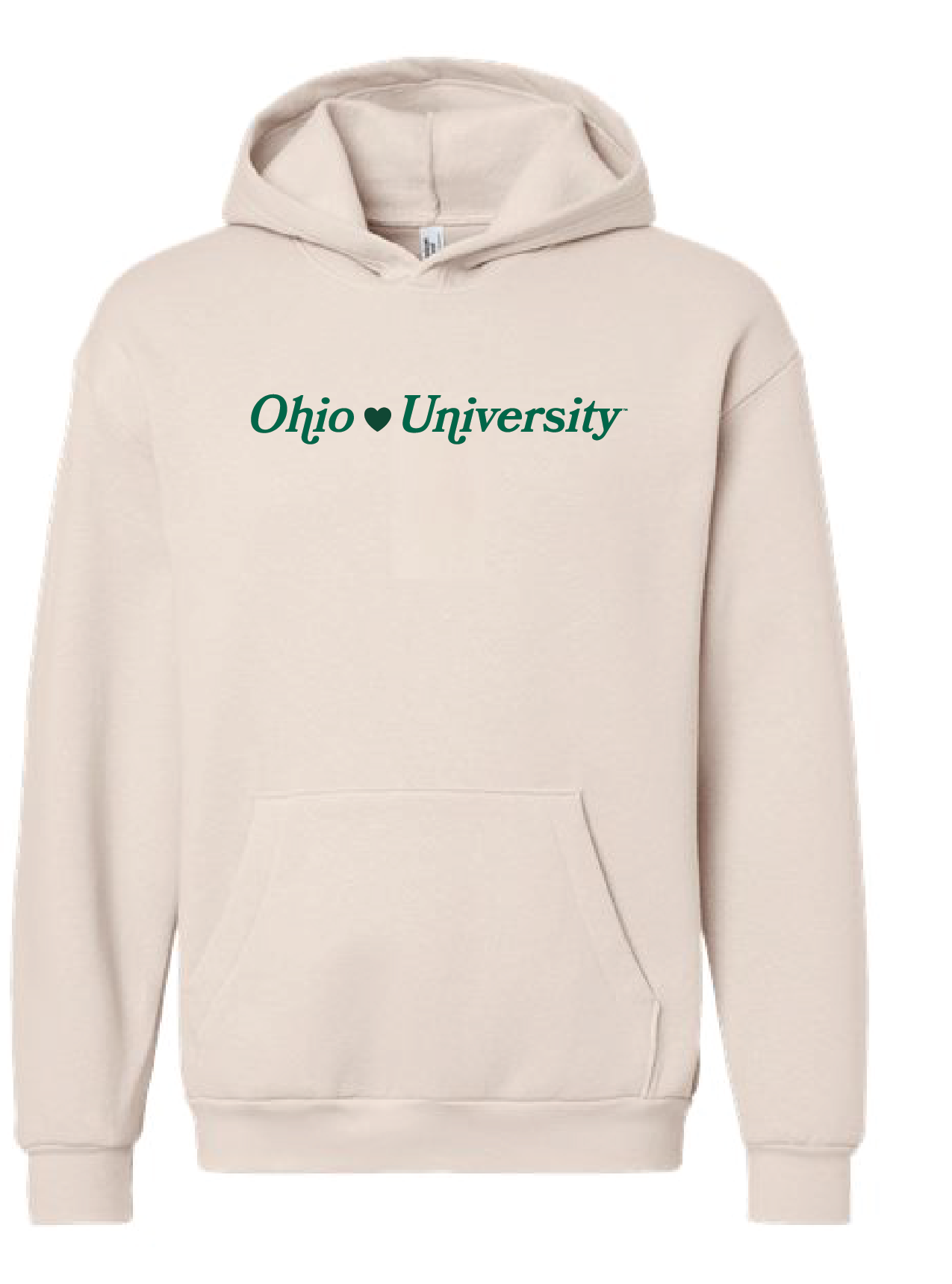 Ohio University Heart Hoodie
