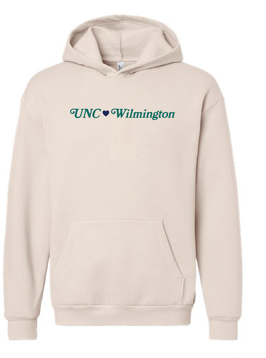 UNC Wilmington Heart Hoodie