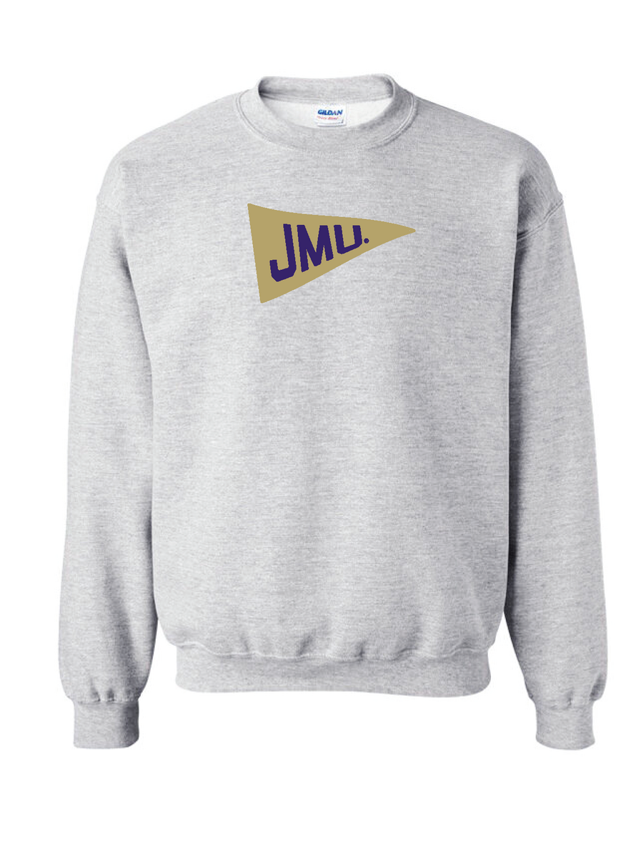 James Madison University Pennant Crewneck