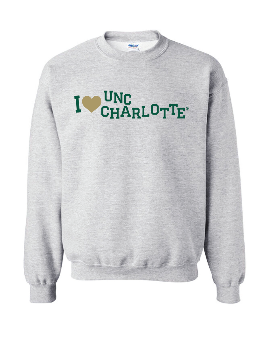 University of North Carolina at Charlotte Love Crewneck