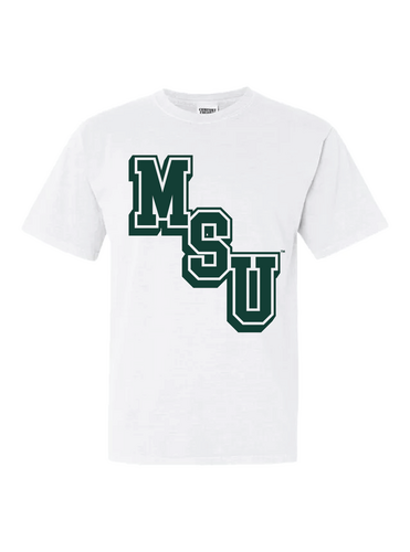 Michigan State University Letter Tee