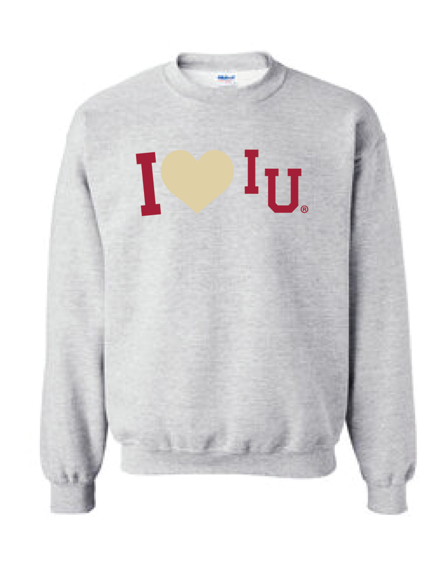 Indiana University Love Crewneck