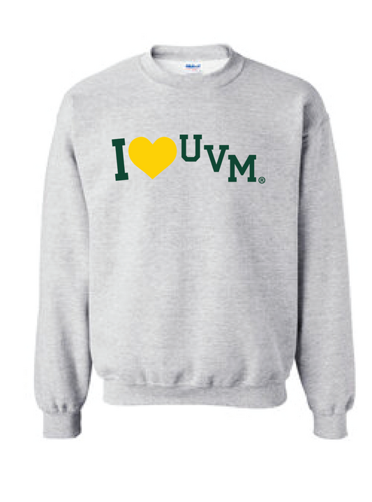 University of Vermont Love Crewneck