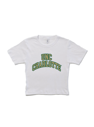University of North Carolina at Charlotte Block Letter Baby Tee