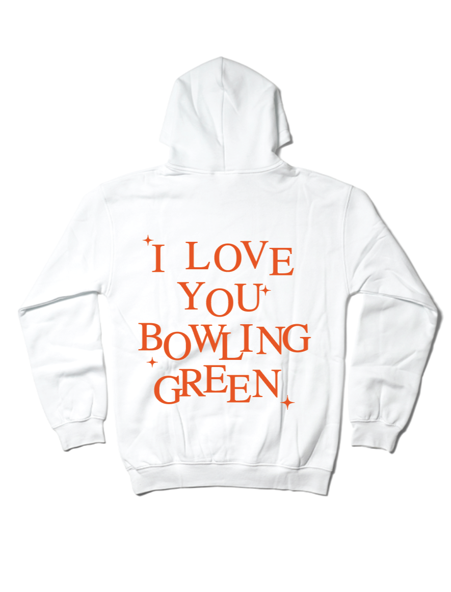 I Love You Bowling Green Hoodie - Main Image