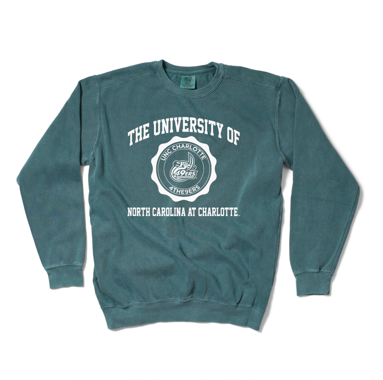 Unc Vt Sweatshirt UNC Charlotte Crest Crewneck