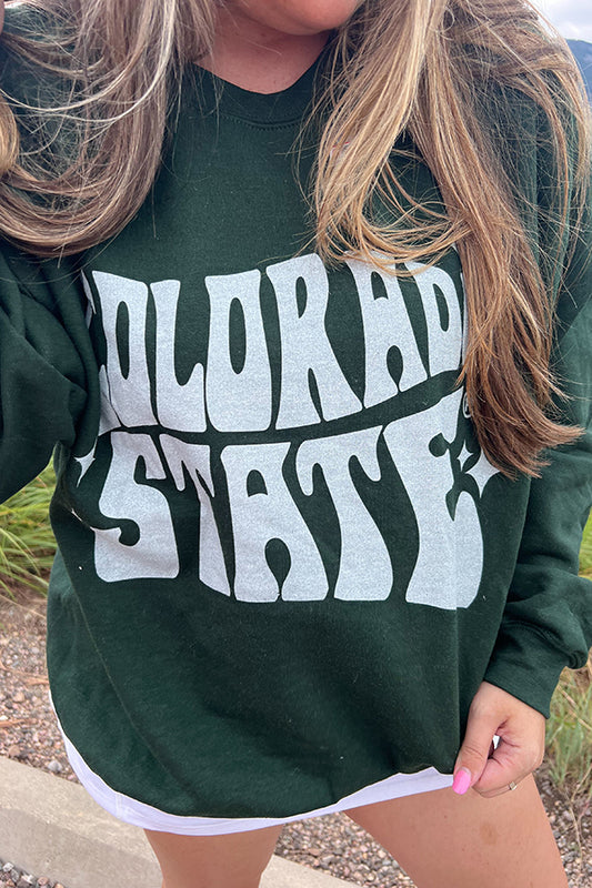 Colorado State Green Crewneck