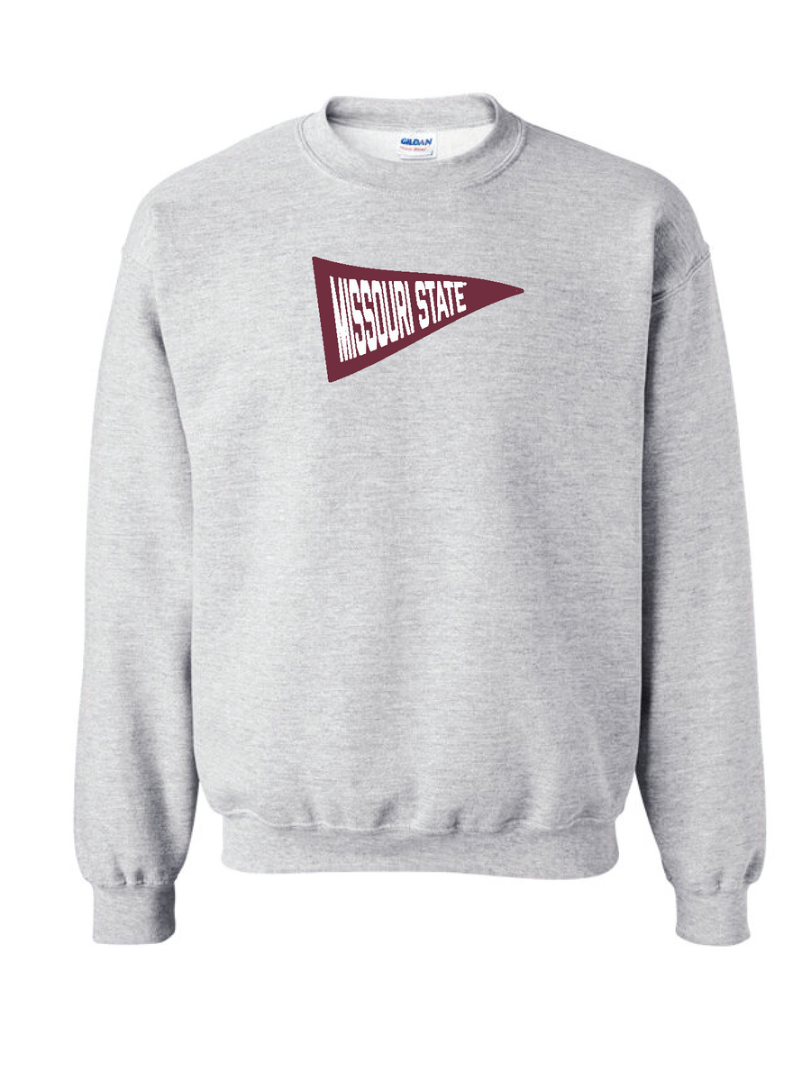 Missouri State University Pennant Crewneck