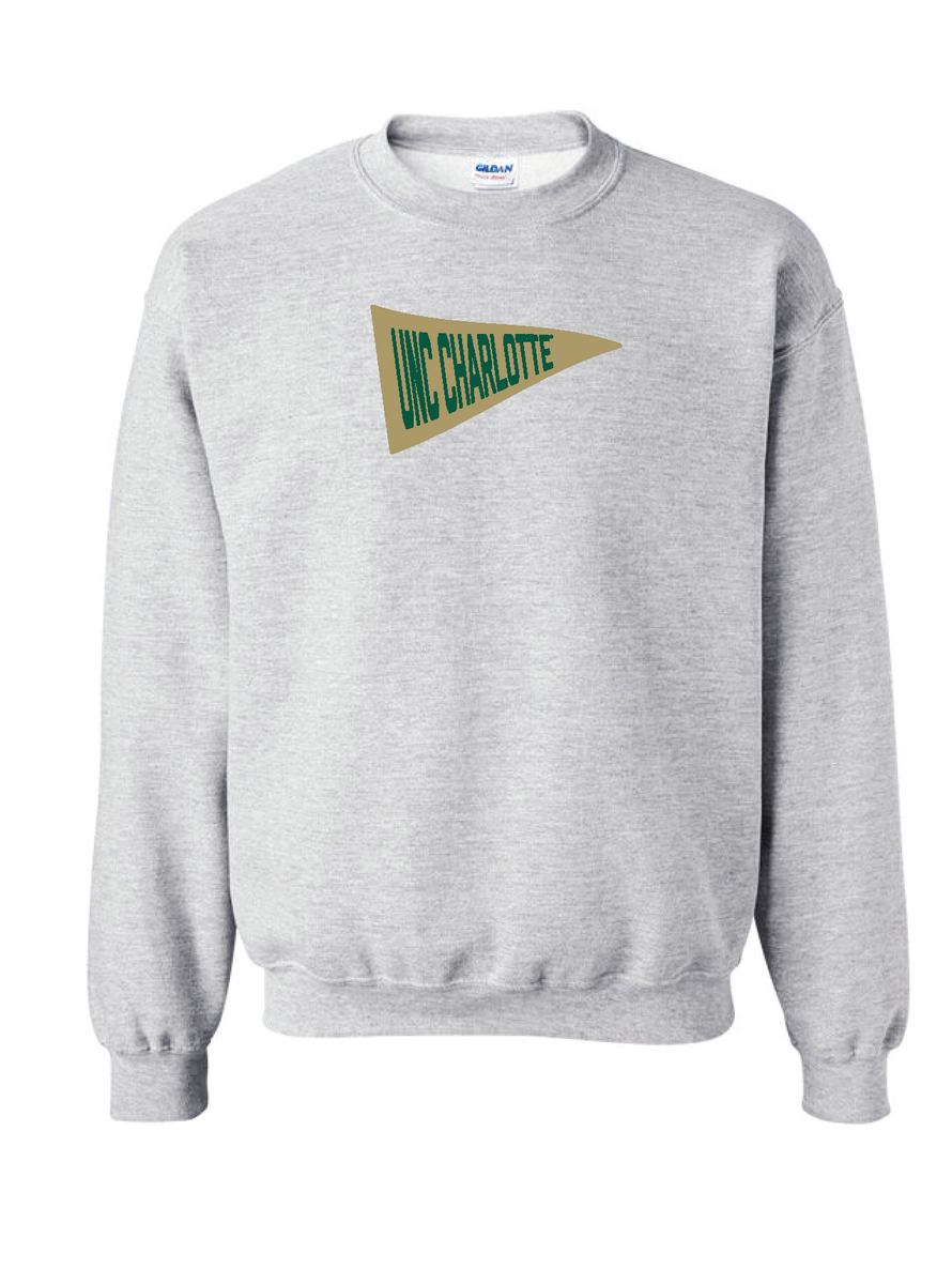 UNC Charlotte Pennant Crewneck