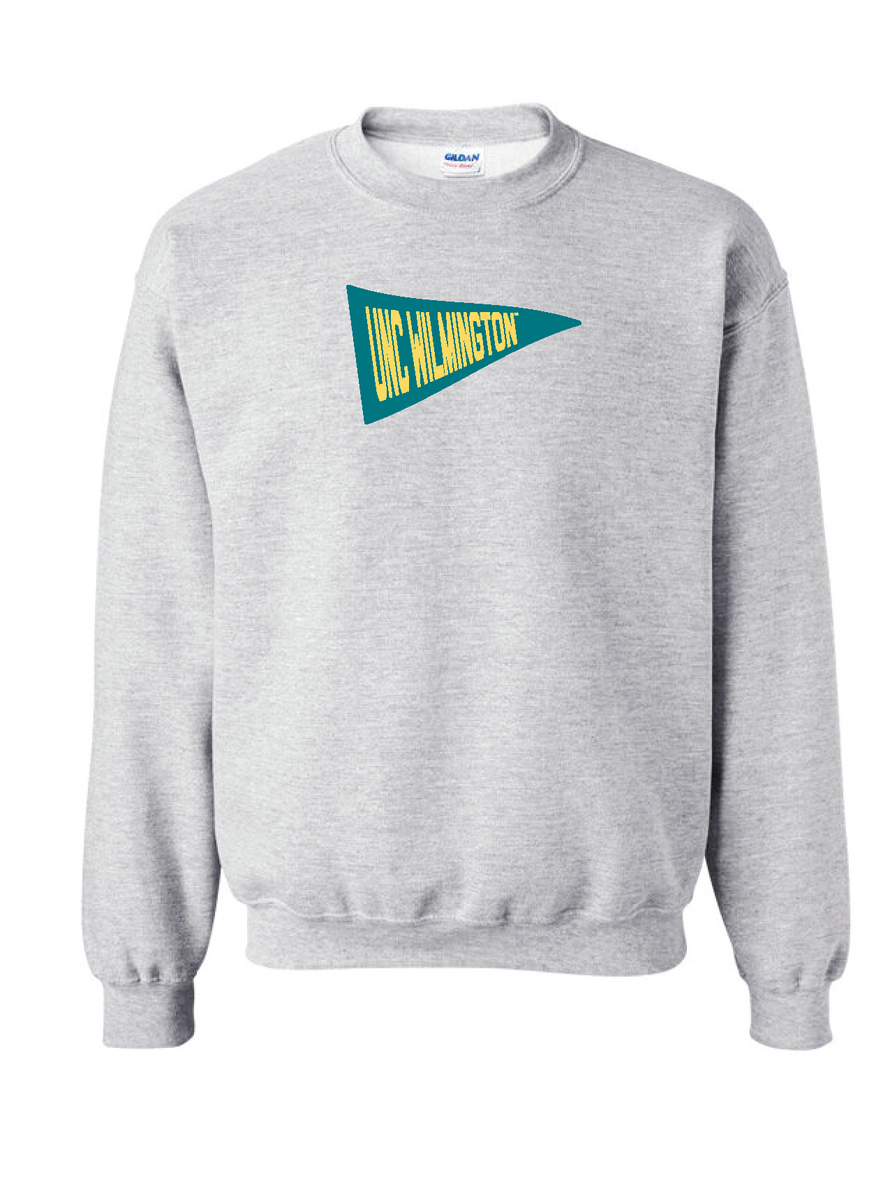 UNC Wilmington Pennant Crewneck