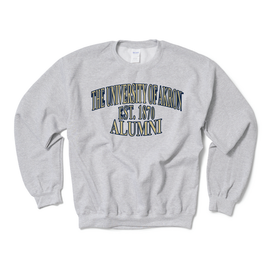 University of Akron Alumni Crewneck