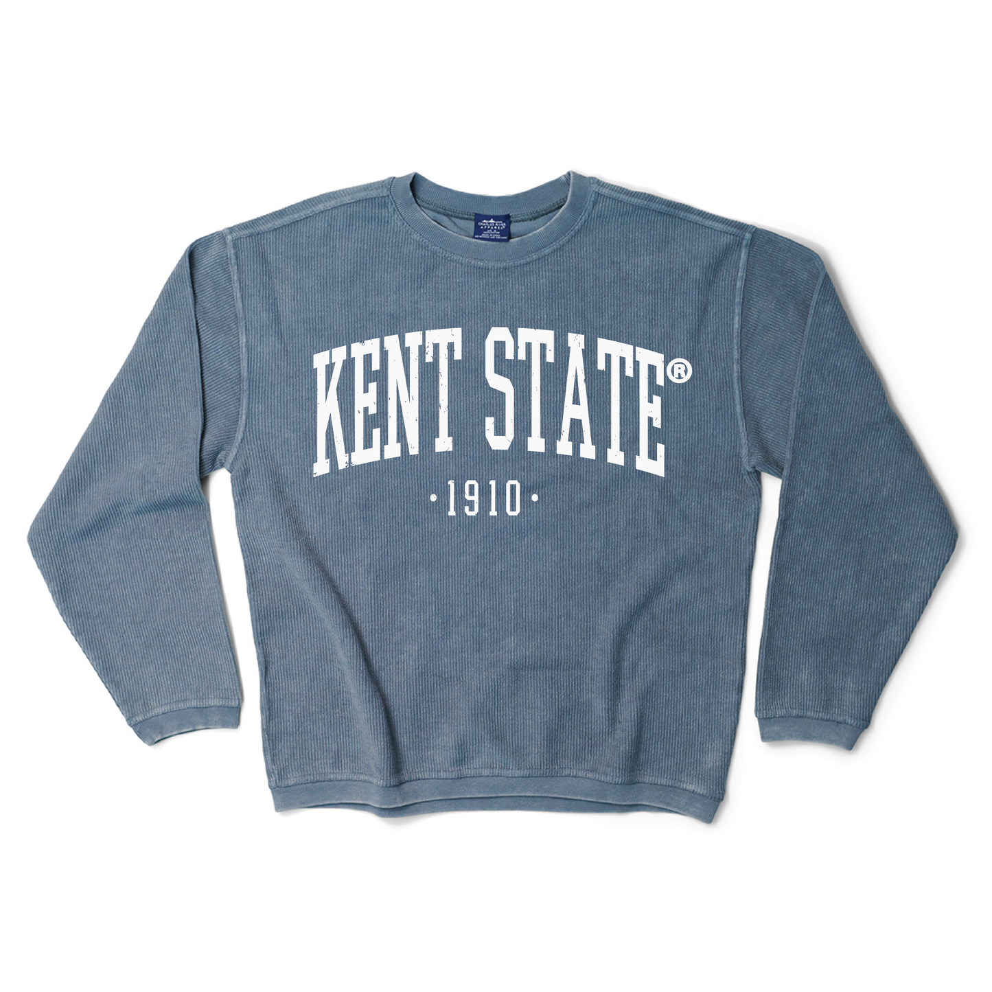 Kent State Corded Crewneck