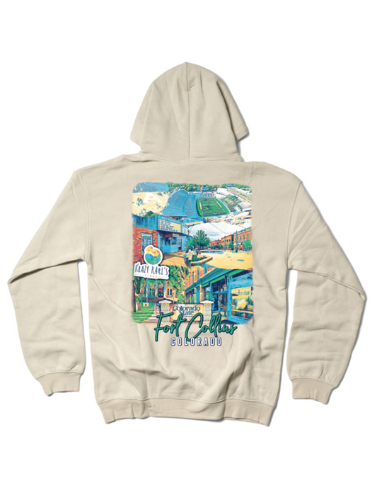 Colorado State Landmark Hoodie