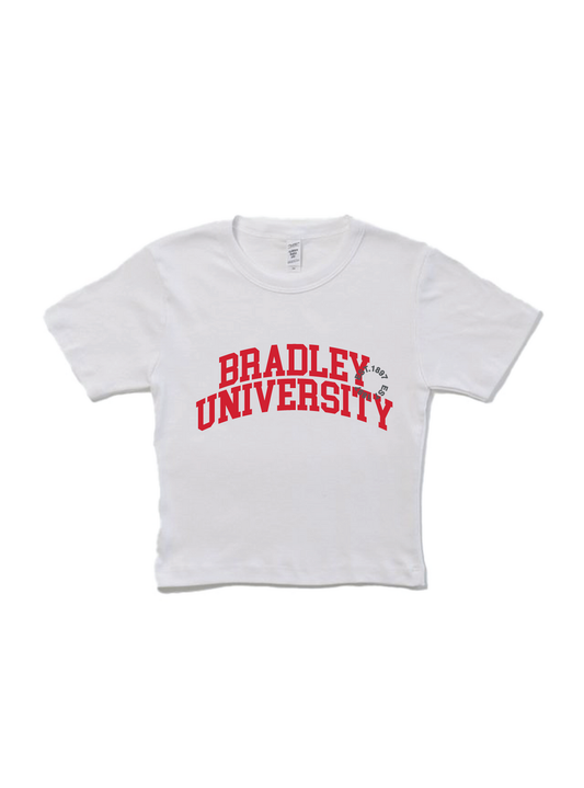 Bradley Varsity Baby Tee