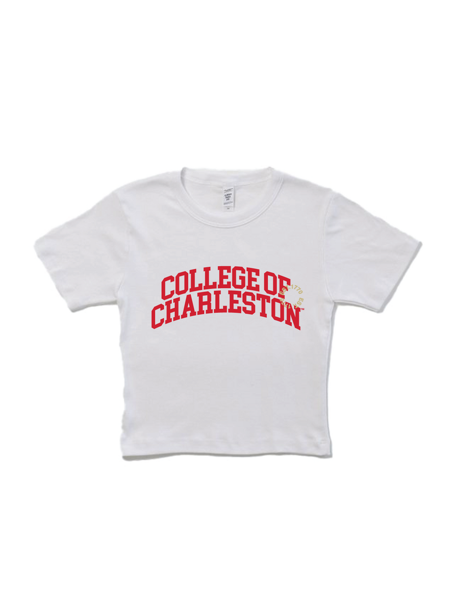 College of Charleston Varsity Baby Tee