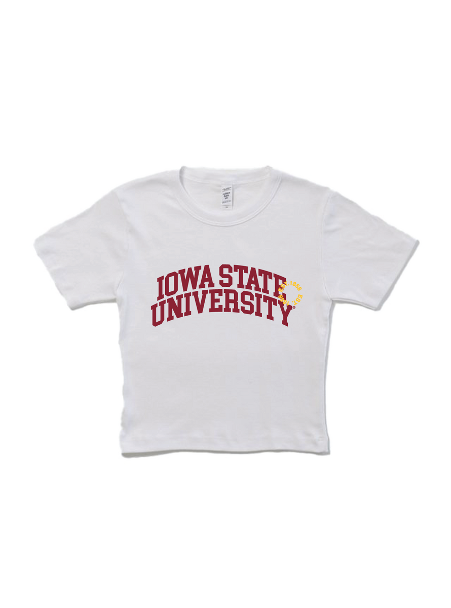 Iowa State Varsity Baby Tee