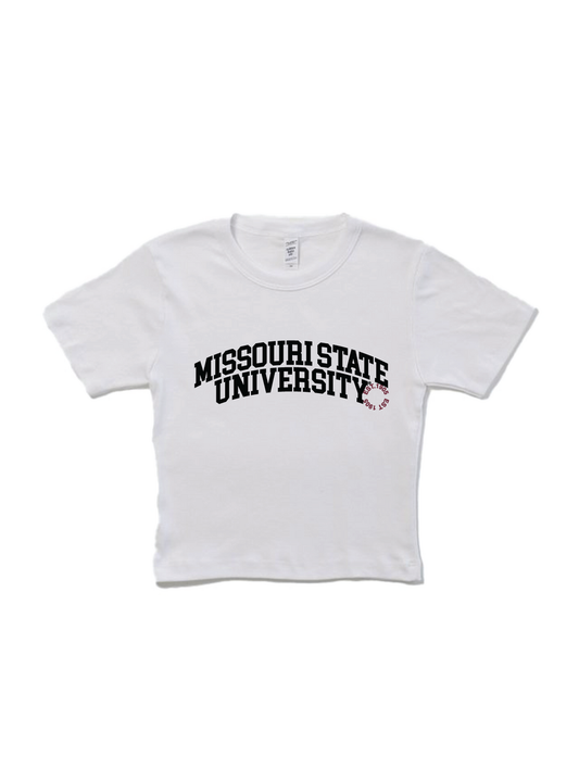 Missouri State Varsity Baby Tee