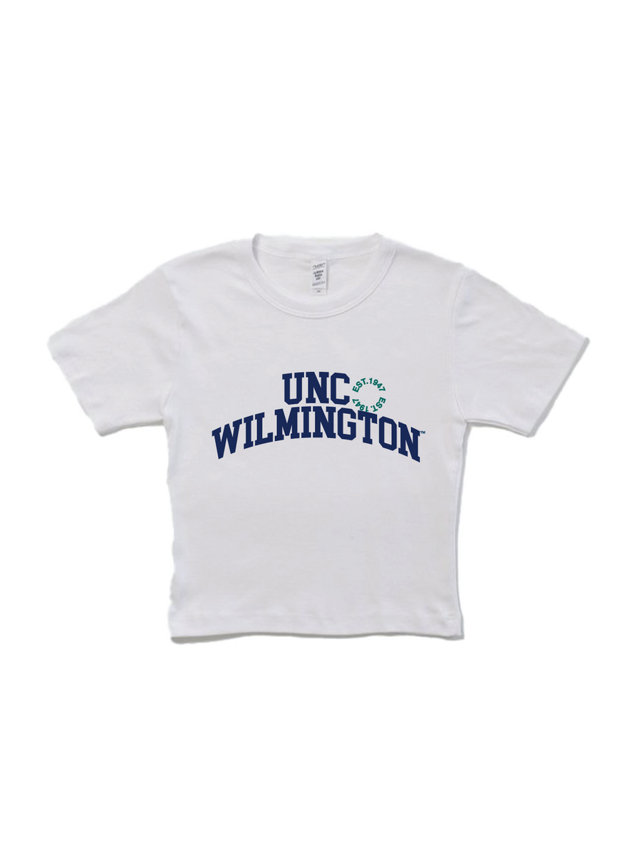 UNC Wilmington Varsity Baby Tee