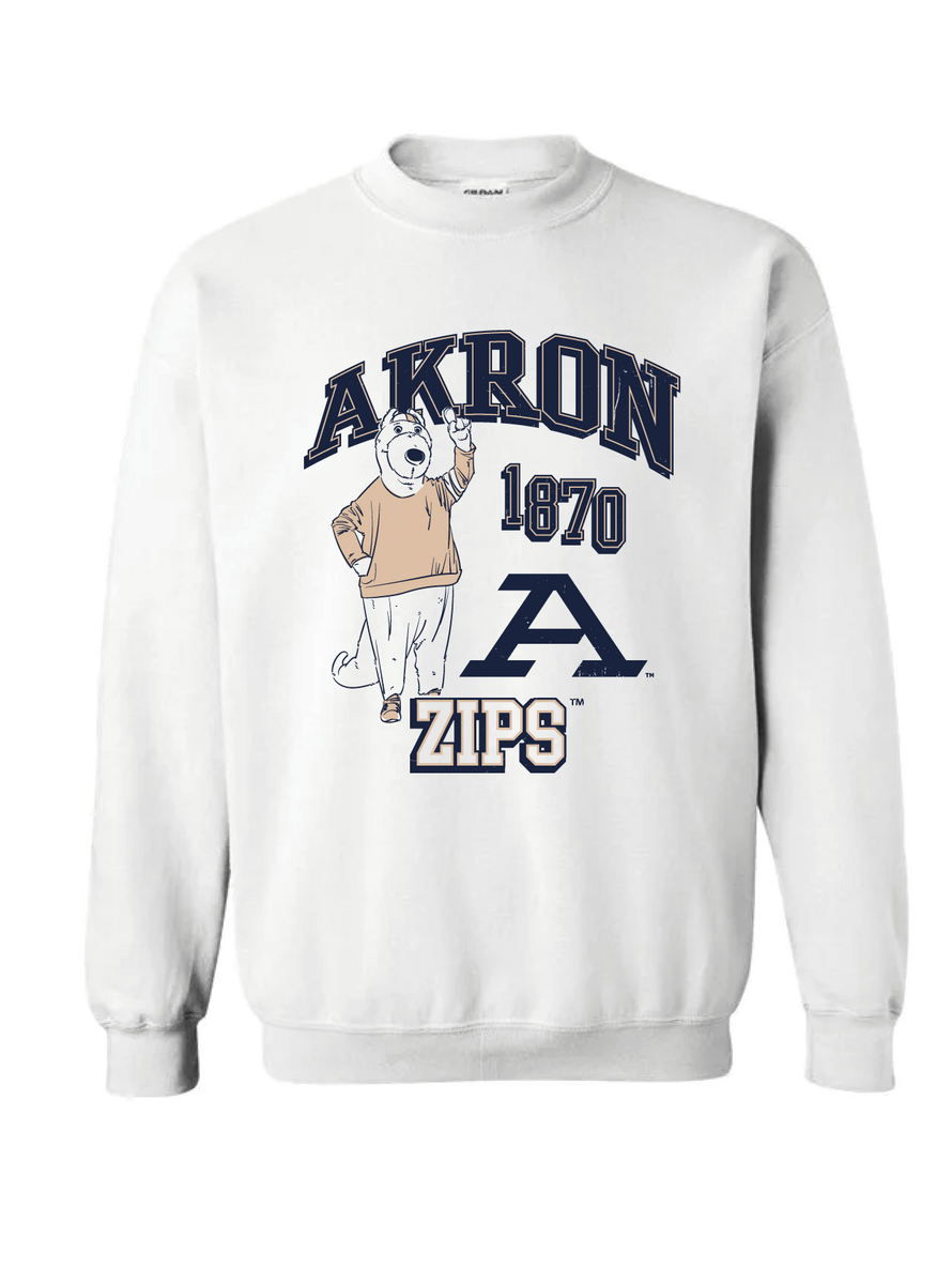 University of Akron Vintage Crewneck