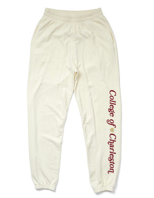 Vanilla Ice College of Charleston Heart Matching Set Light Weight Joggers