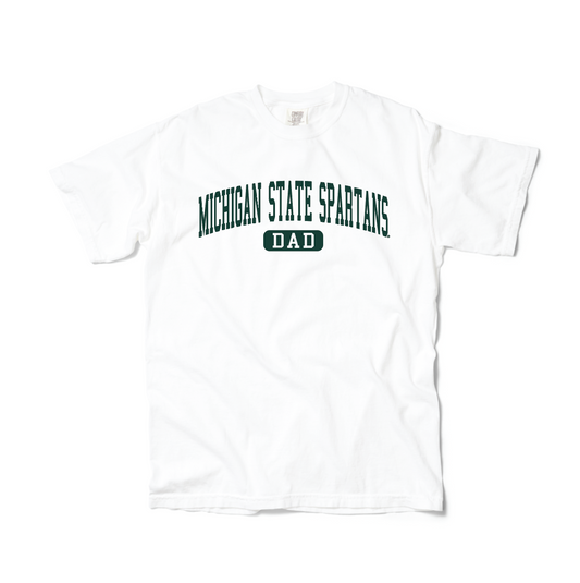 Michigan State Dad Tee