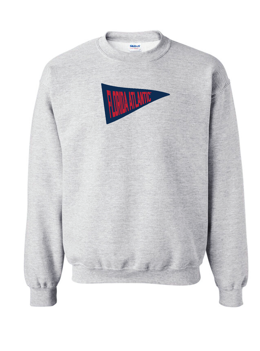 Florida Atlantic University Pennant Crewneck