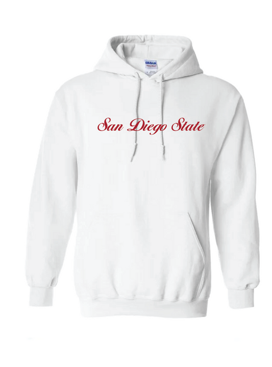 San Diego State University Script Hoodie