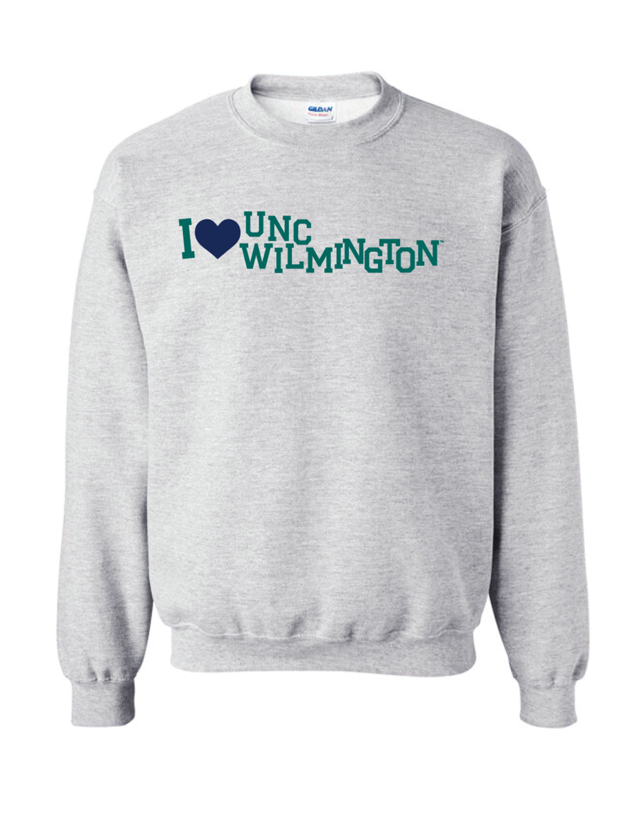 University of North Carolina at Wilmington Love Crewneck