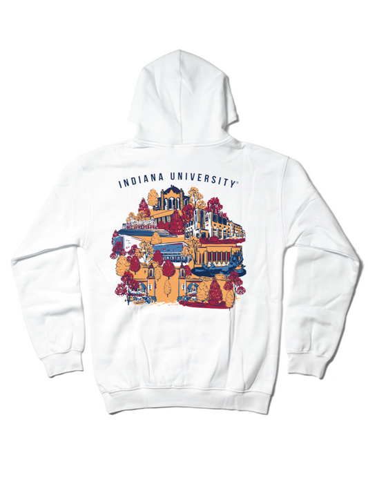 Indiana University Landmark Hoodie