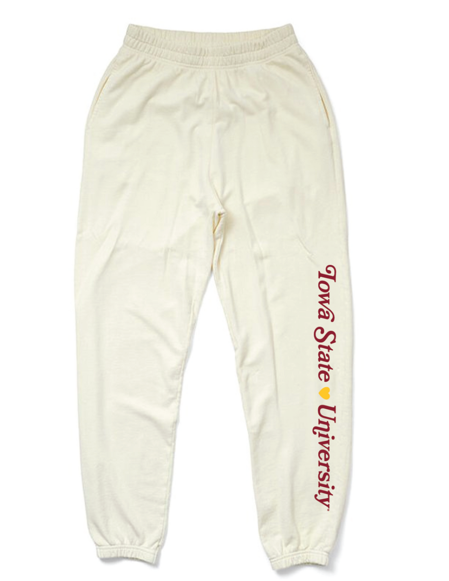 Vanilla Ice Iowa State Heart Matching Set Light Weight Joggers