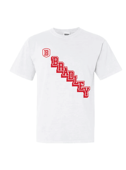 Bradley University Letter Tee