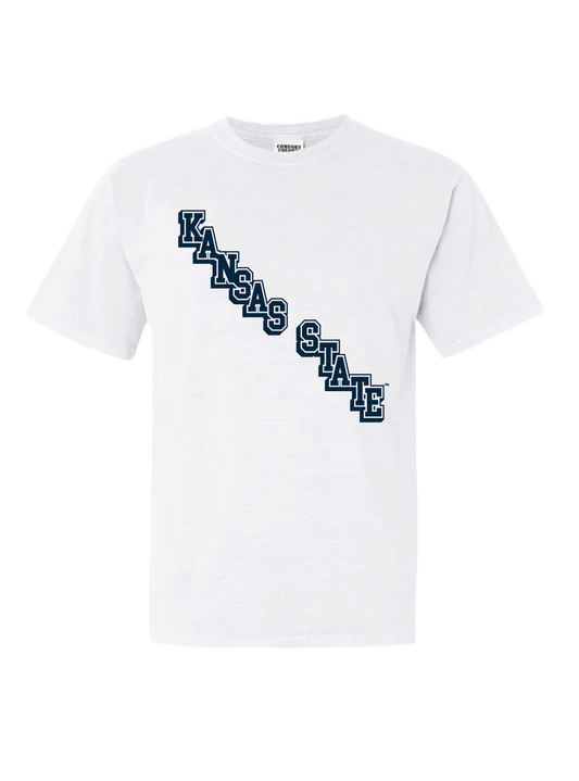 Kansas State University Letter Tee