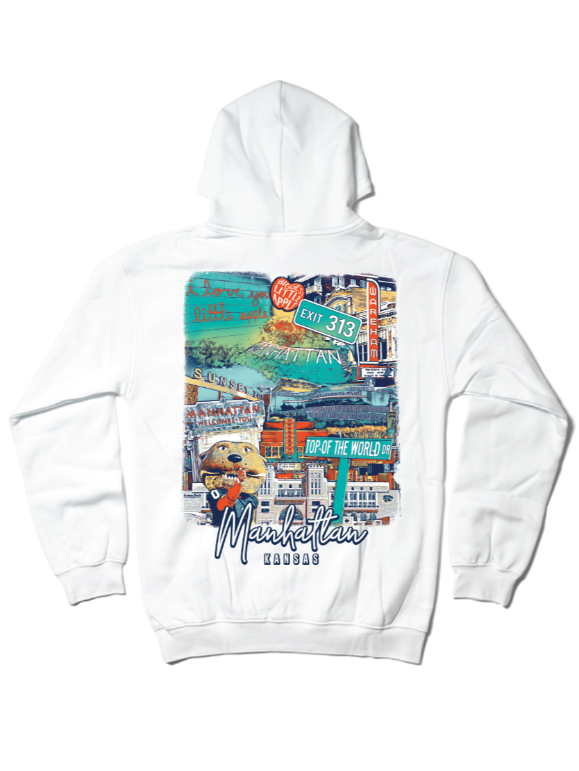 Kansas State Landmark Hoodie