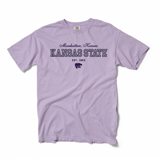 Kansas State Vintage Tee