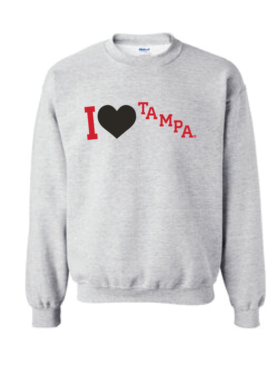 University of Tampa Love Crewneck