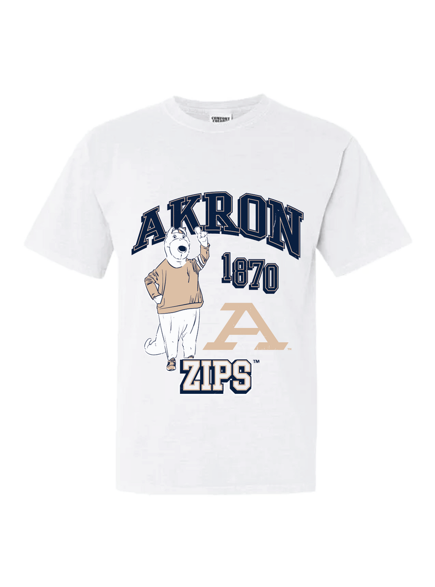 Univeristy of Akron Mascot Tee
