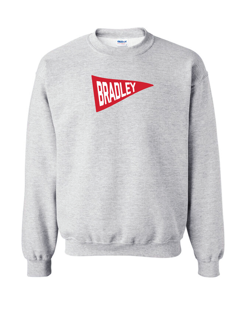 Bradley University Pennant Crewneck