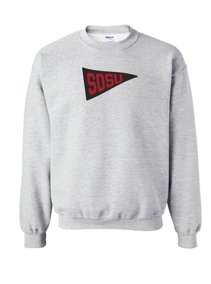 San Diego State University Pennant Crewneck