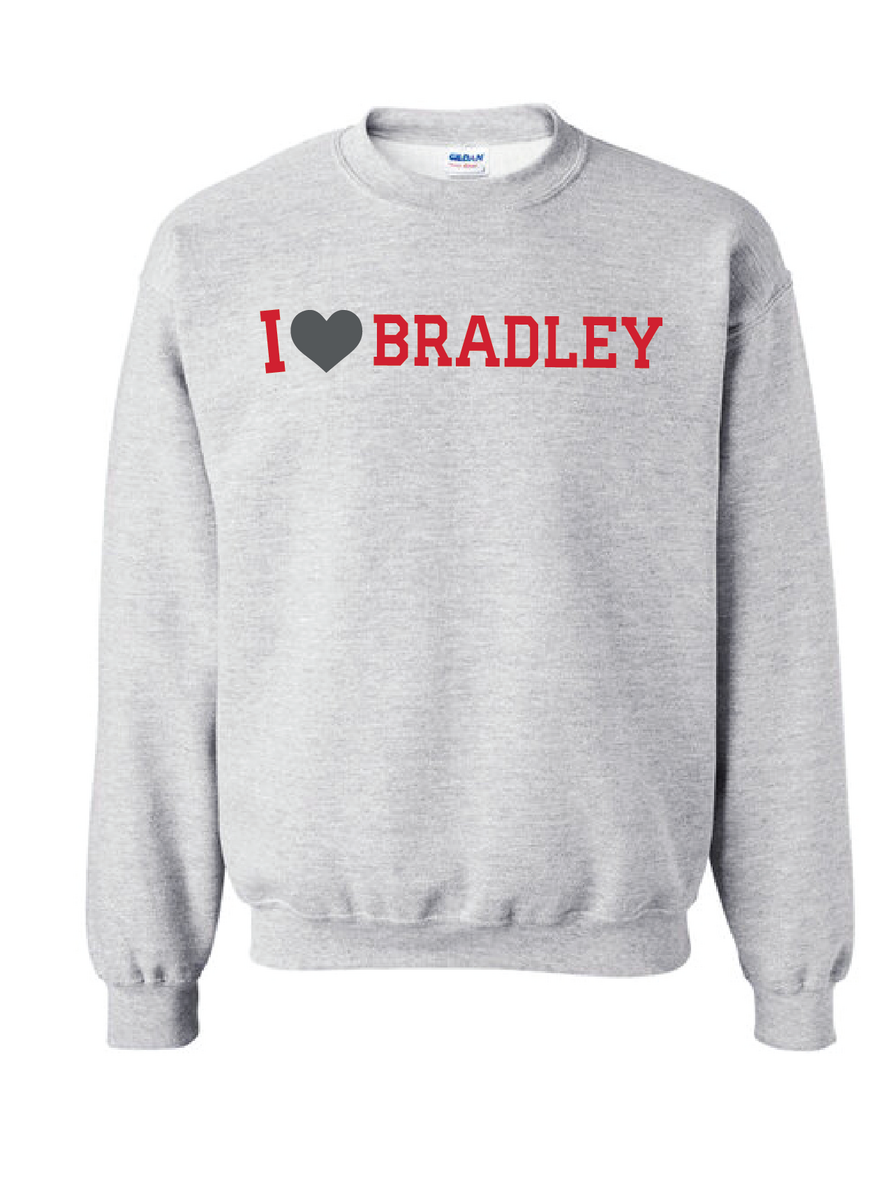 Bradley University Love Crewneck