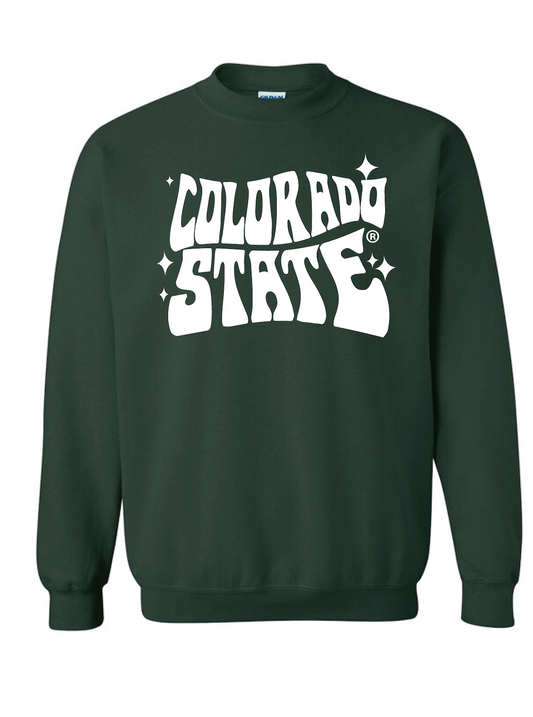 Colorado State Green Crewneck