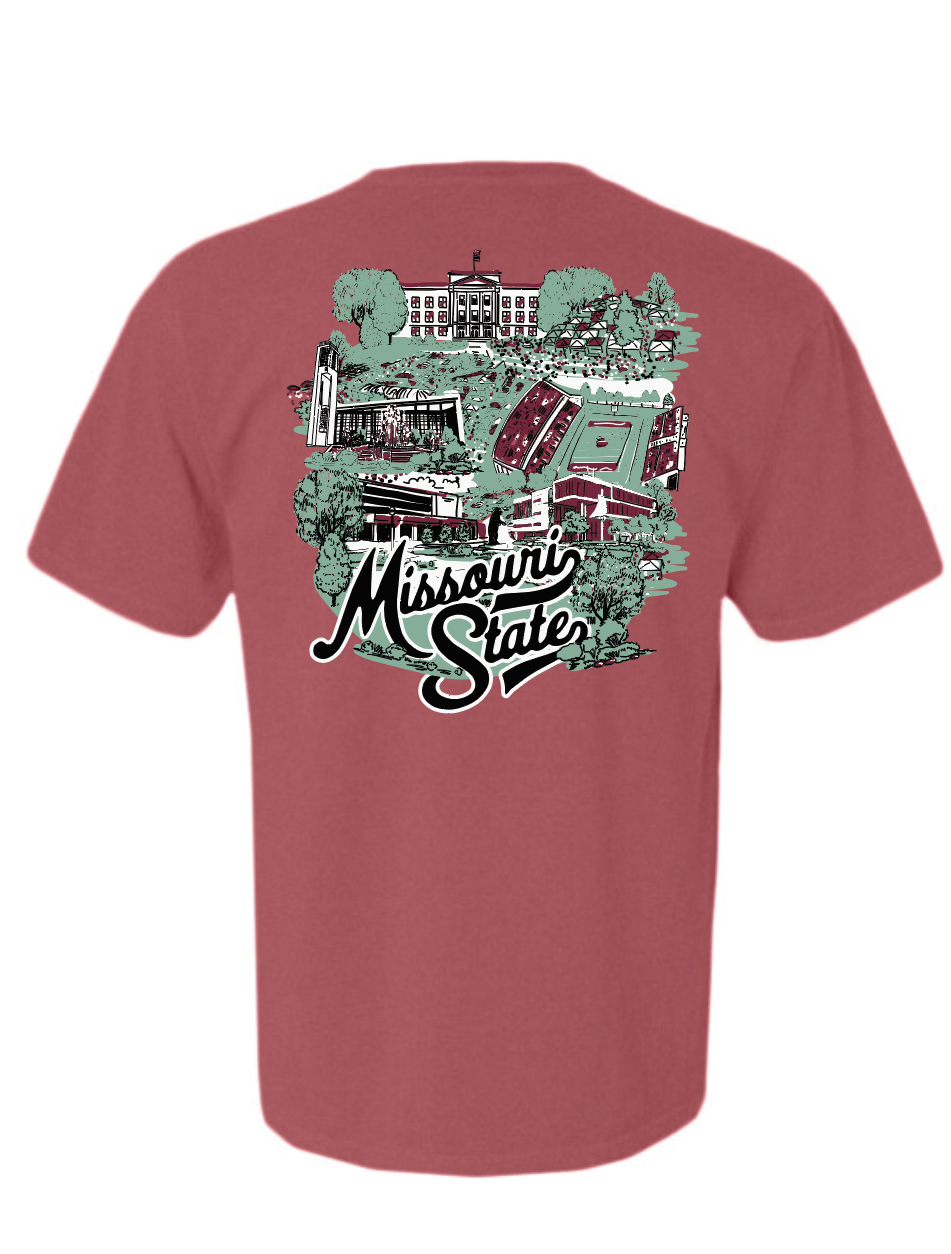 Missouri State Landmark Tee