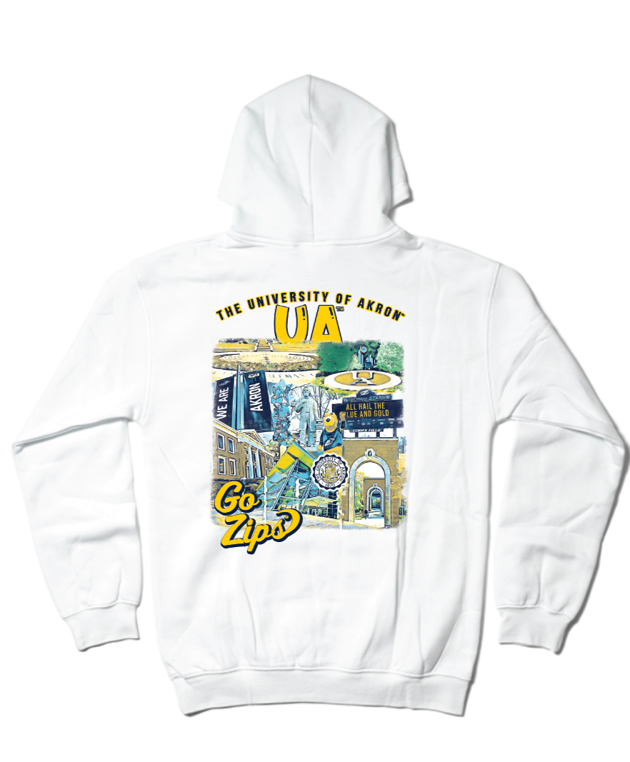 University of Akron Landmark Hoodie